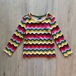 Old Navy Multicolor Striped Long Sleeve Shirt